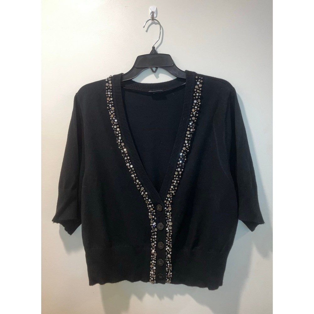 Torrid Embellished Cropped Cardigan